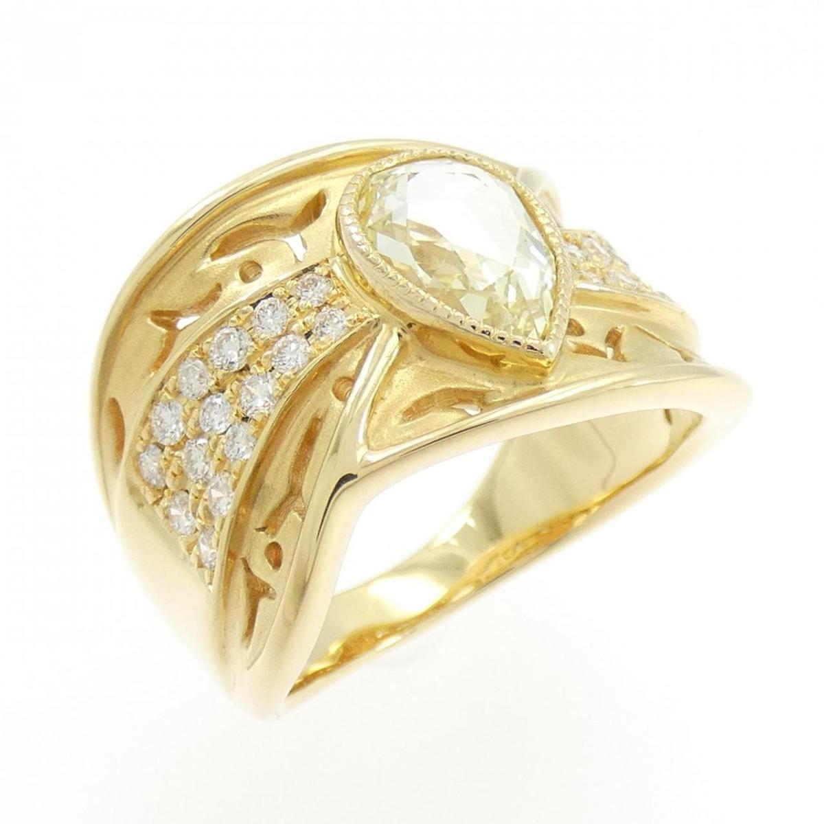 K18YG ダイヤモンド リング 1.17CT【中古】