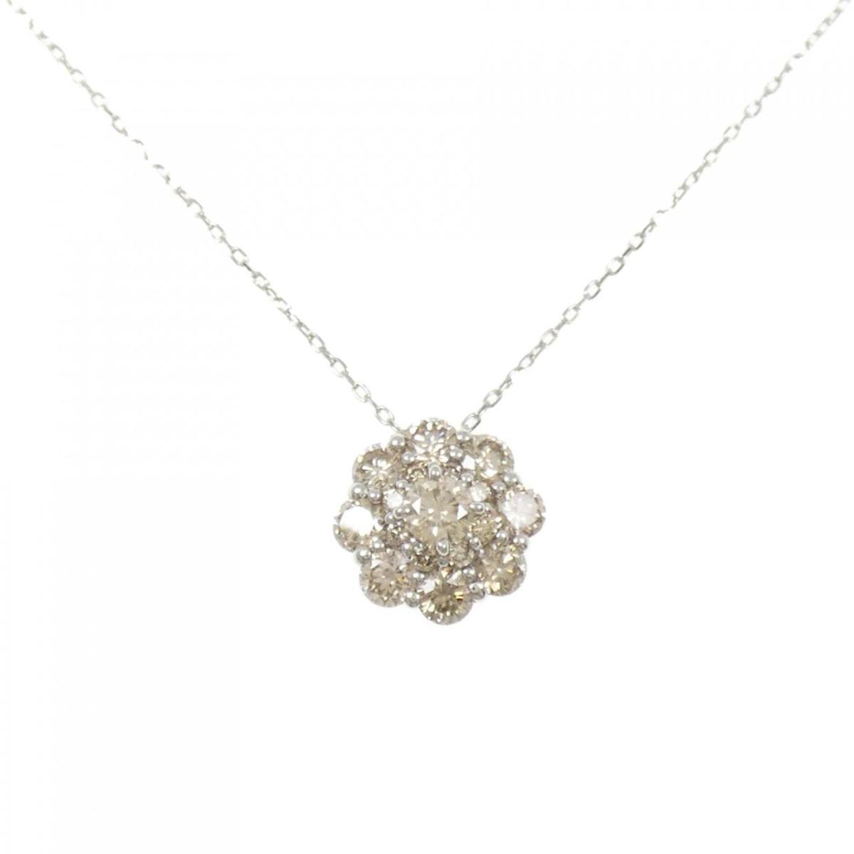 PT950 ダイヤモンド ネックレス 0.80CT【中古】｜KOMEHYO ONLINESTORE 店