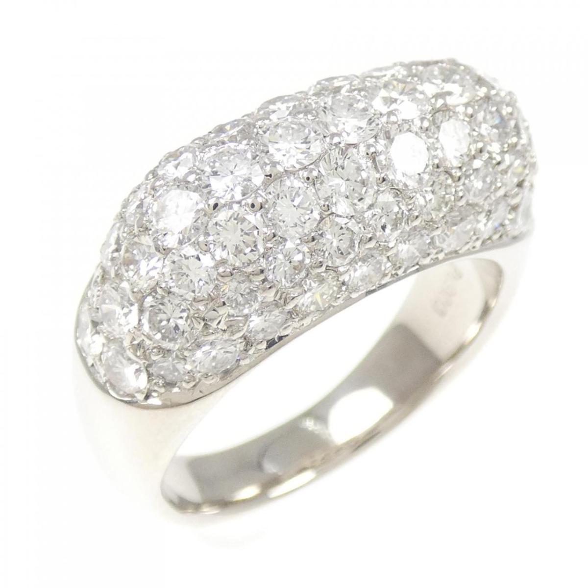 PT900 パヴェ ダイヤモンド リング 3.00CT【中古】|KOMEHYO ONLINESTORE 店