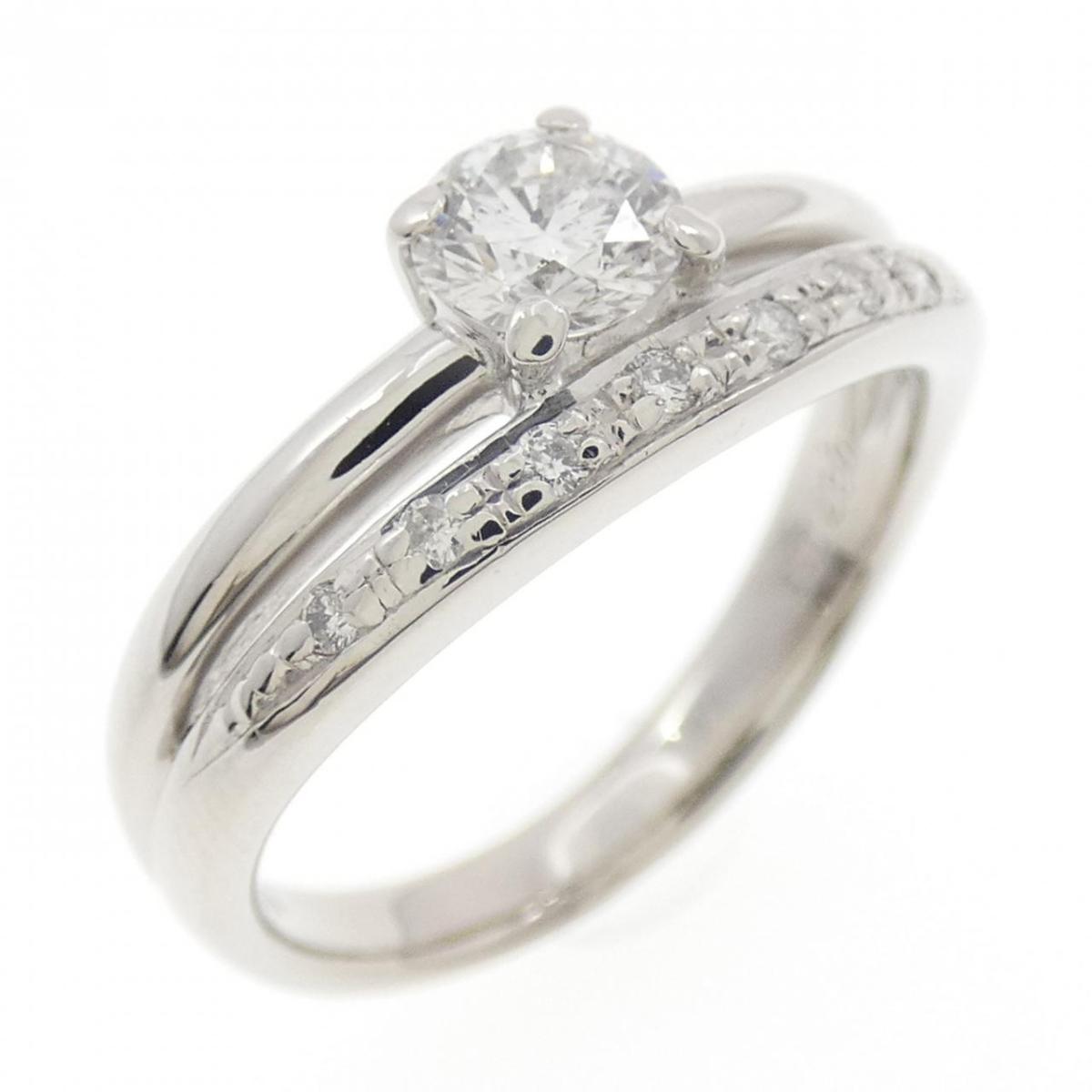 PT900 ダイヤモンド リング 0.37CT【中古】｜KOMEHYO ONLINESTORE 店