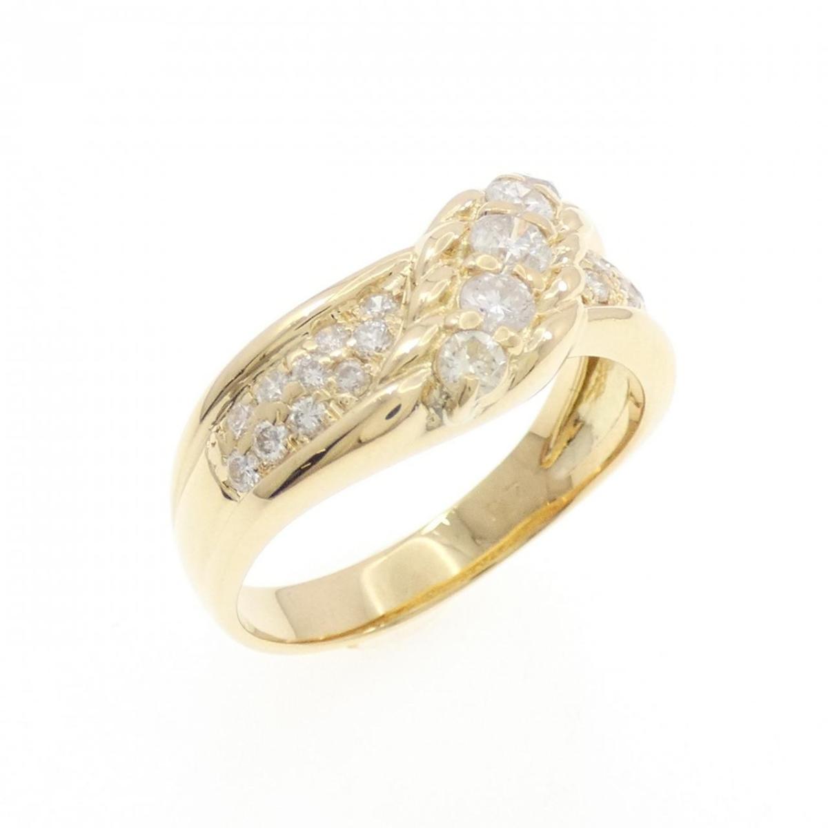 K18YG ダイヤモンド リング 0.7CT【中古】｜KOMEHYO ONLINESTORE 店