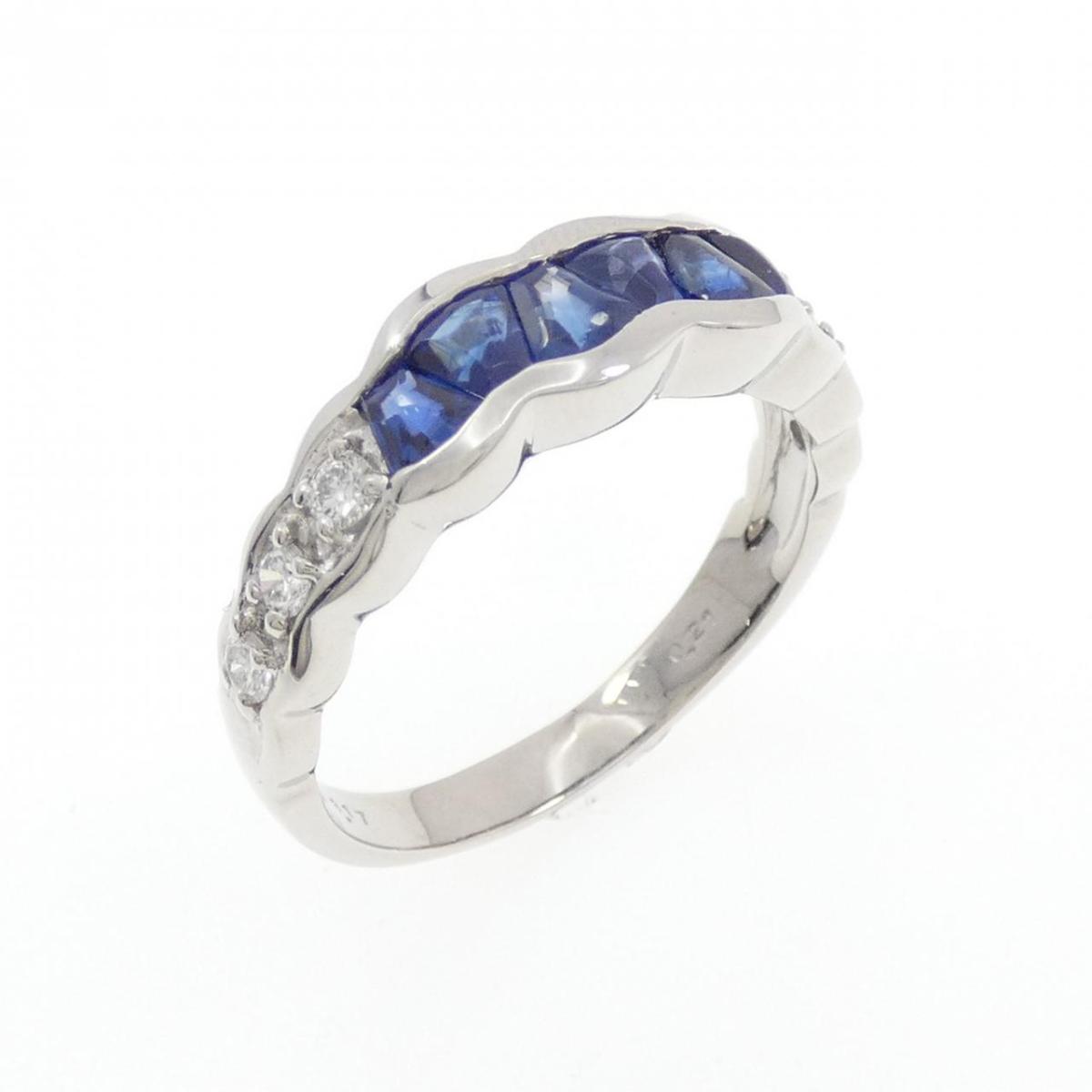 PT900 サファイヤ リング 1.17CT【中古】