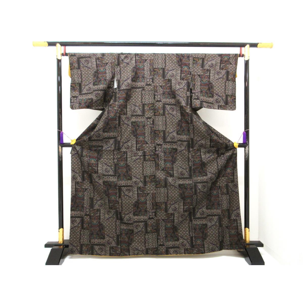 紬 七マルキ【大島紬】【中古】