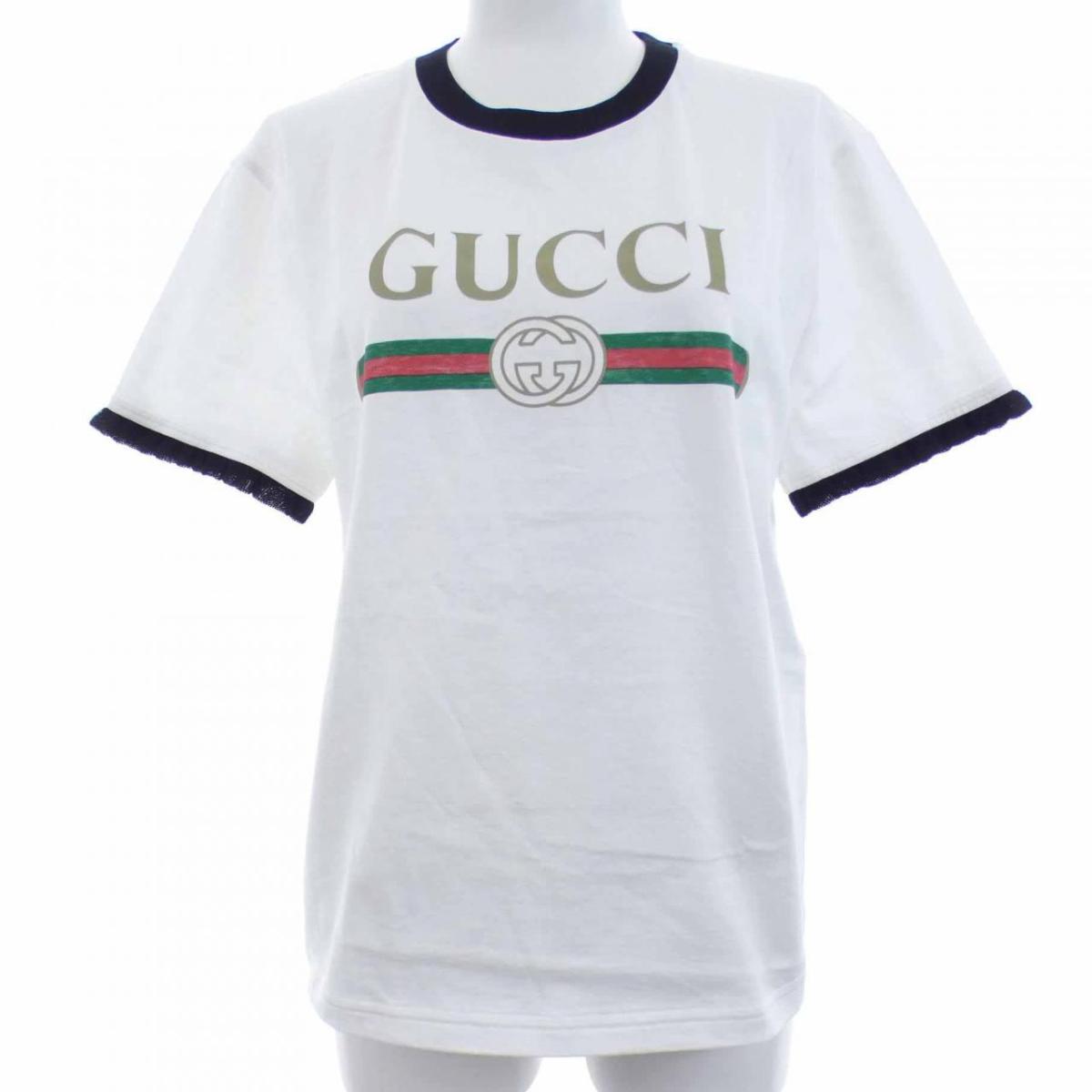 グッチ GUCCI インターロッキングG 865051 XJHT3 Tシャツ【中古】