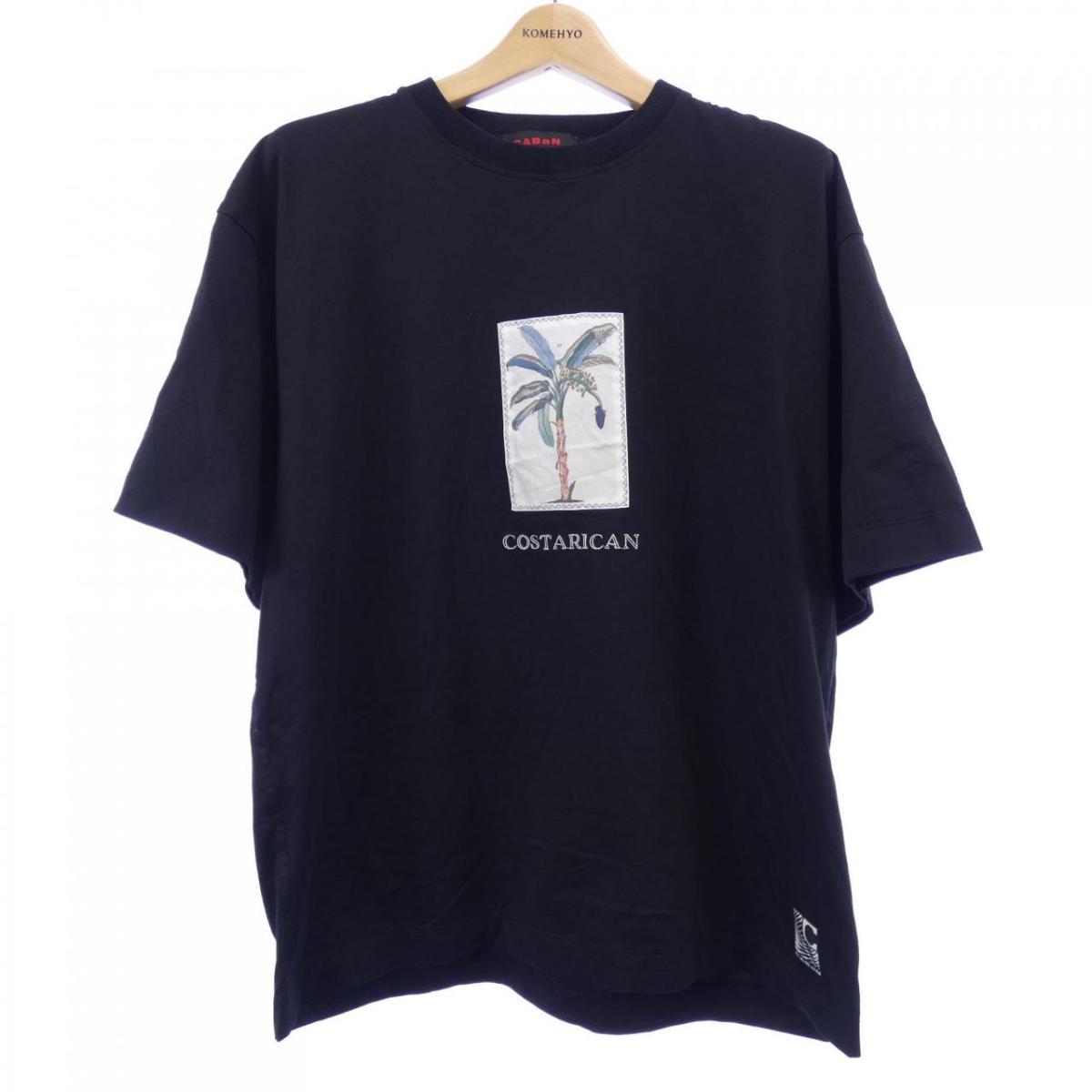 メンズファッション 「CABaN」 半袖Tシャツ L ブラック系その他