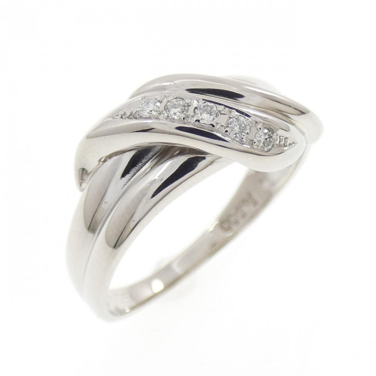 PT900 ダイヤモンド リング 0.05CT【中古】