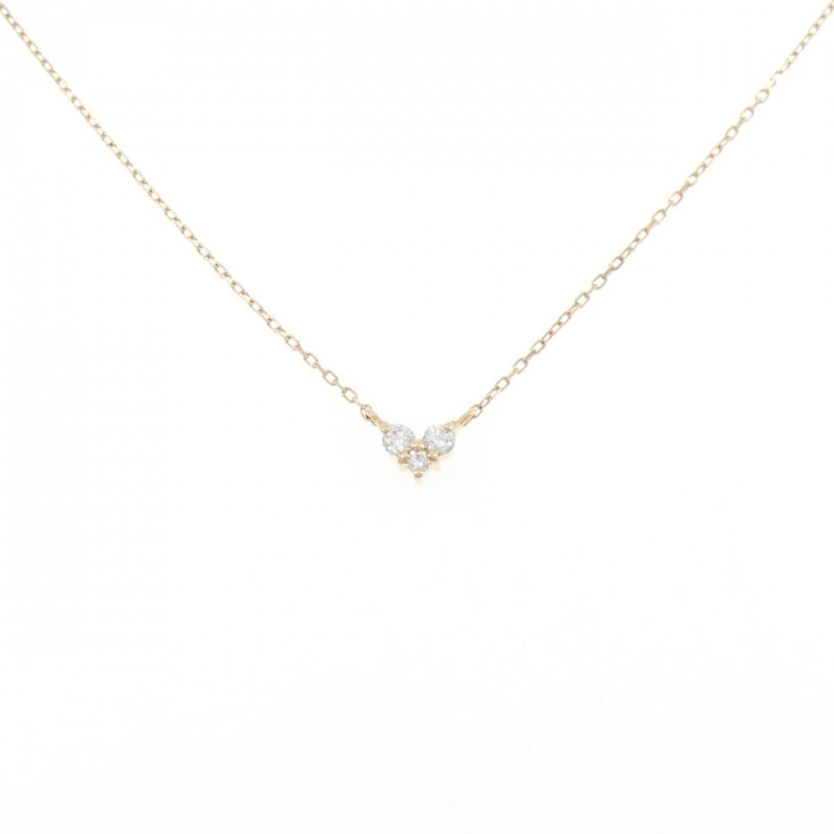 エテ ダイヤモンド ネックレス 0.07CT【中古】