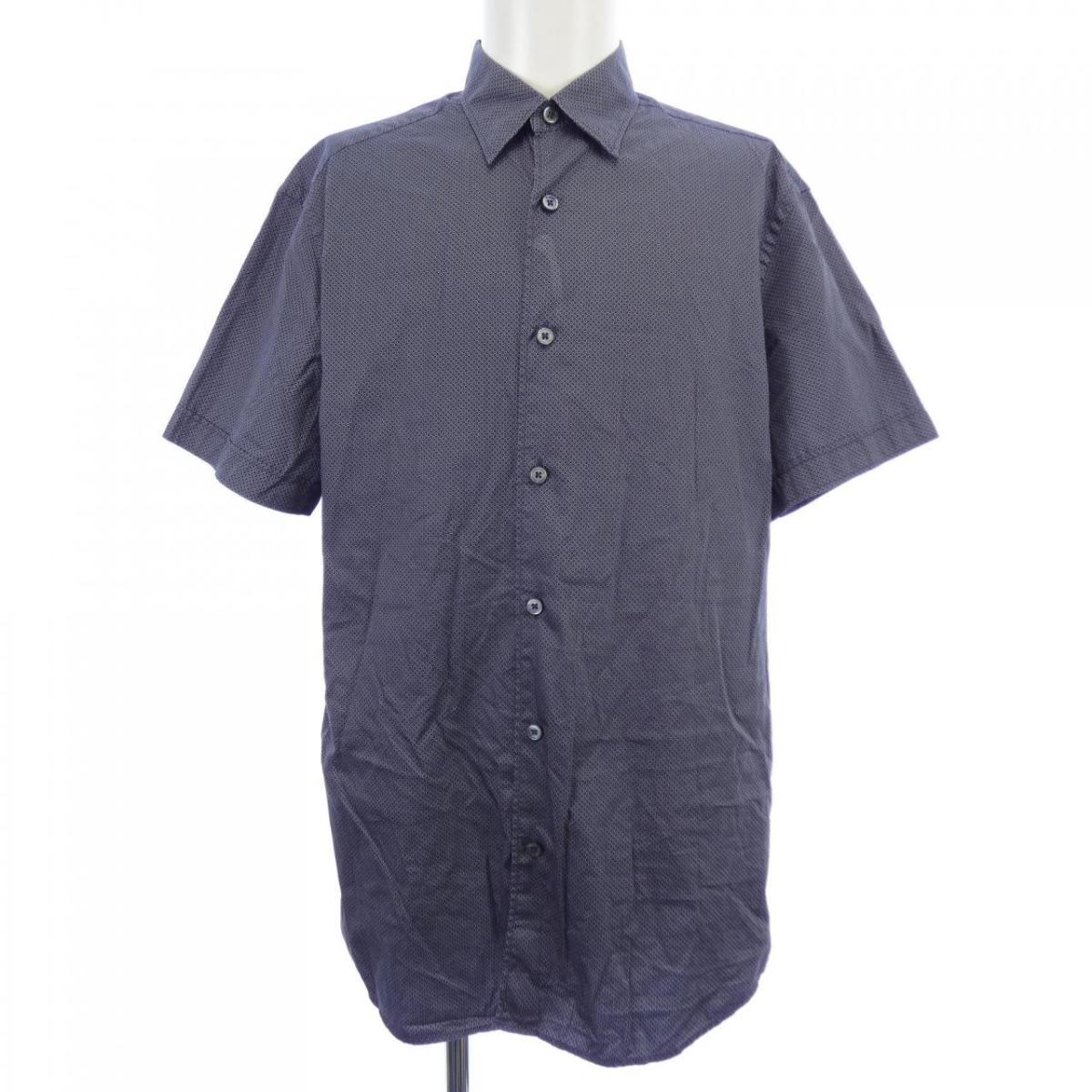 エルメネジルドゼニア Ermenegildo Zegna S／Sシャツ【中古】