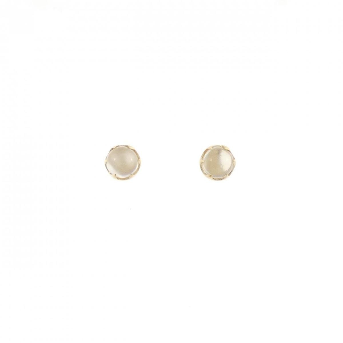 K18YG ムーンストーン ピアス【中古】|KOMEHYO ONLINESTORE 店