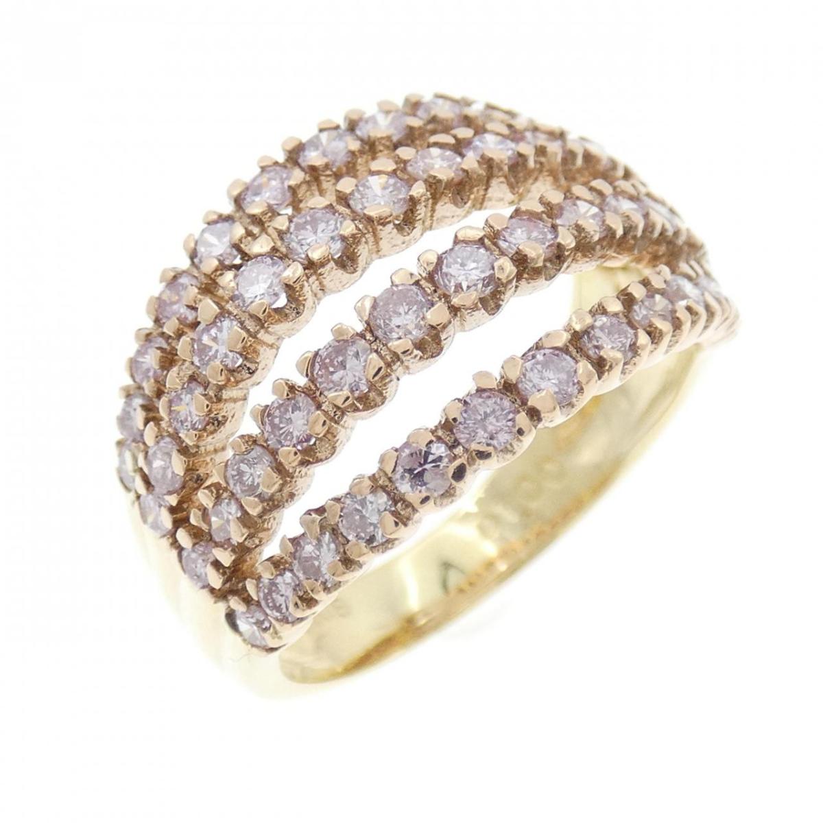 K18/K18PG ピンクダイヤモンド リング 1.00CT【中古】|KOMEHYO ONLINESTORE 店