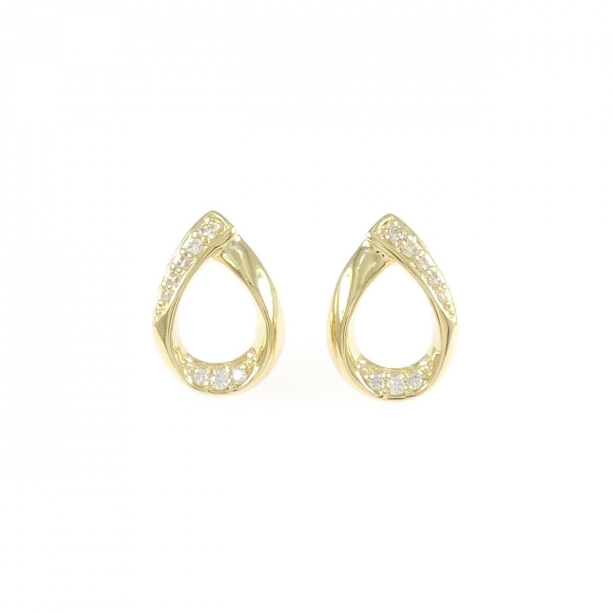 K18YG ダイヤモンド ピアス 0.10CT【中古】|KOMEHYO ONLINESTORE 店