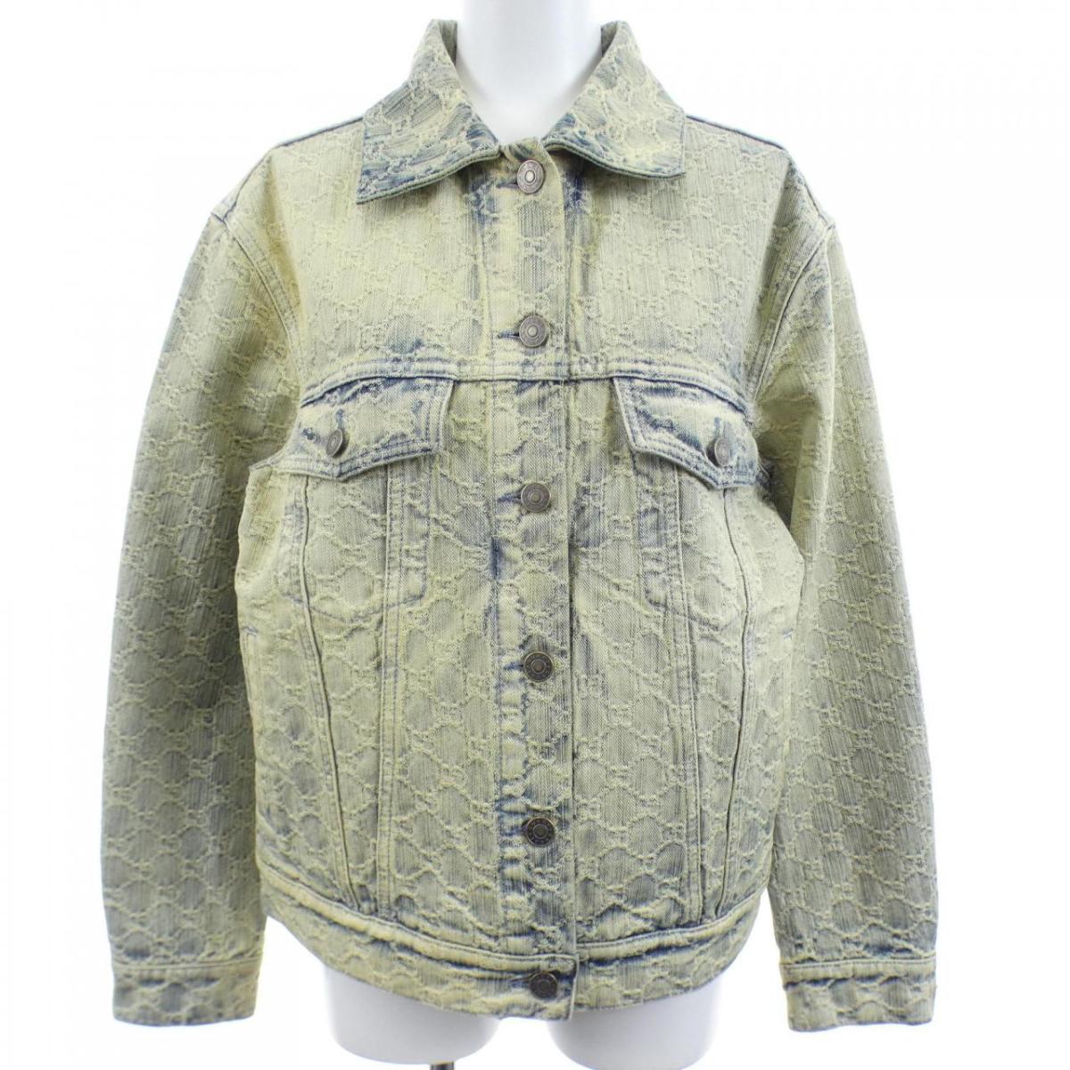 グッチ GUCCI GGジャガードデニム 678791 XDBOK デニムジャケット【中古】 66,330円