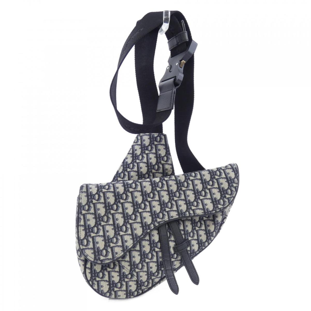 クリスチャンディオール DIOR SADDLE オブ漏れる ジャカード 1ADPO093YKY BAG【中古】