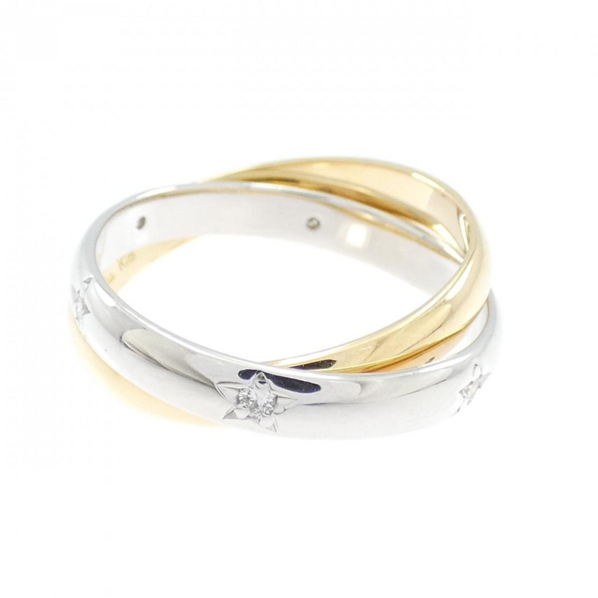 スタージュエリー ダイヤモンド リング 0.07CT【中古】 93,830円