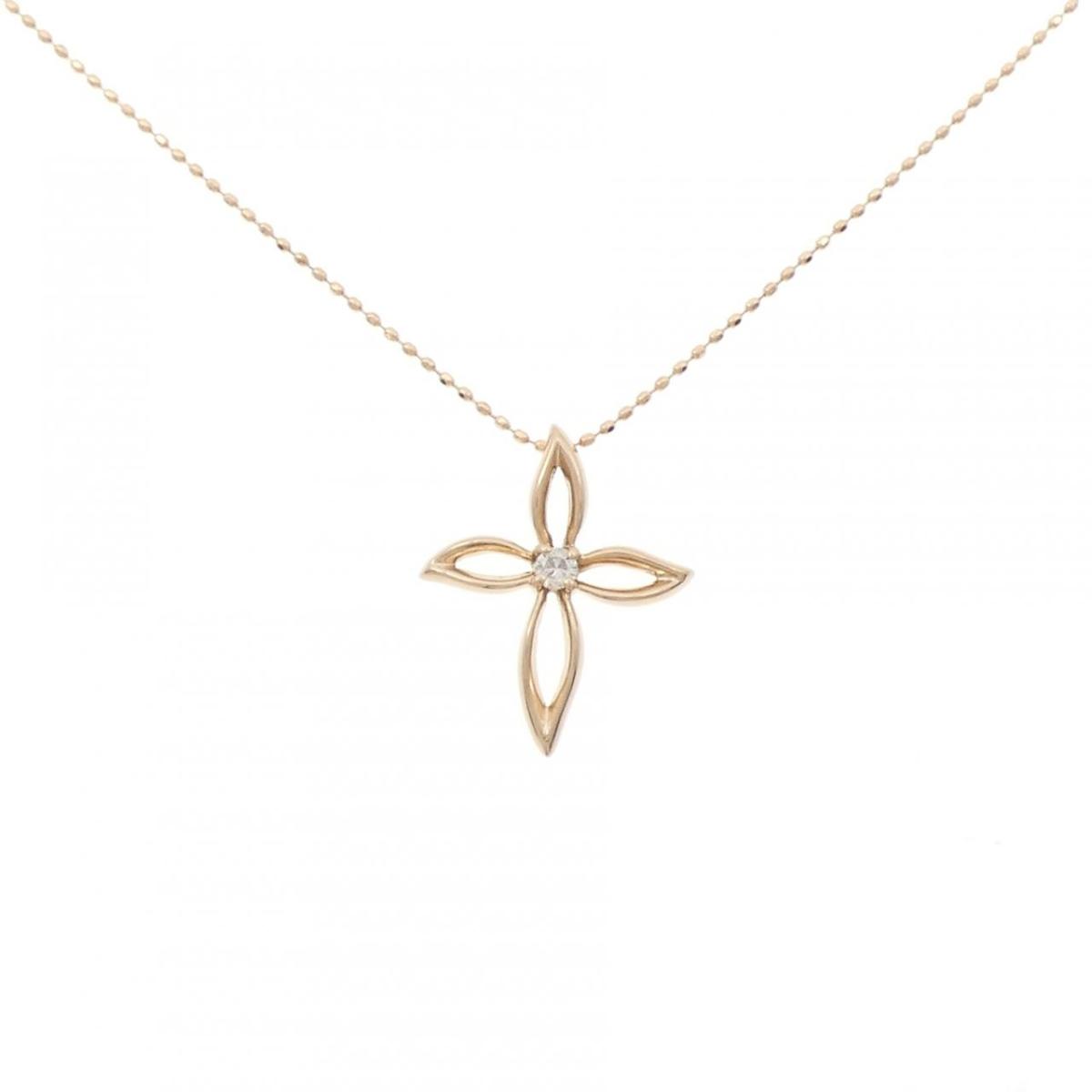 ギンザ タナカ ダイヤモンド ネックレス 0.05CT【中古】