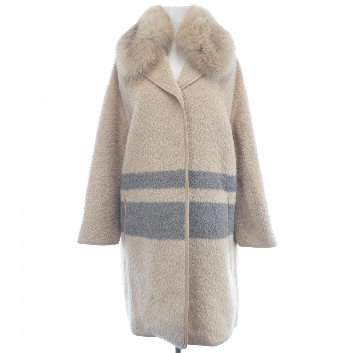 マックスマーラステュディオ Max Mara STUDIO 厚地の外套【中古】