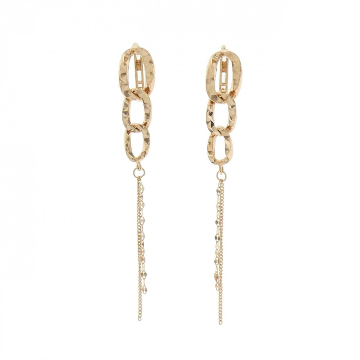 18KPG ピアス【中古】
