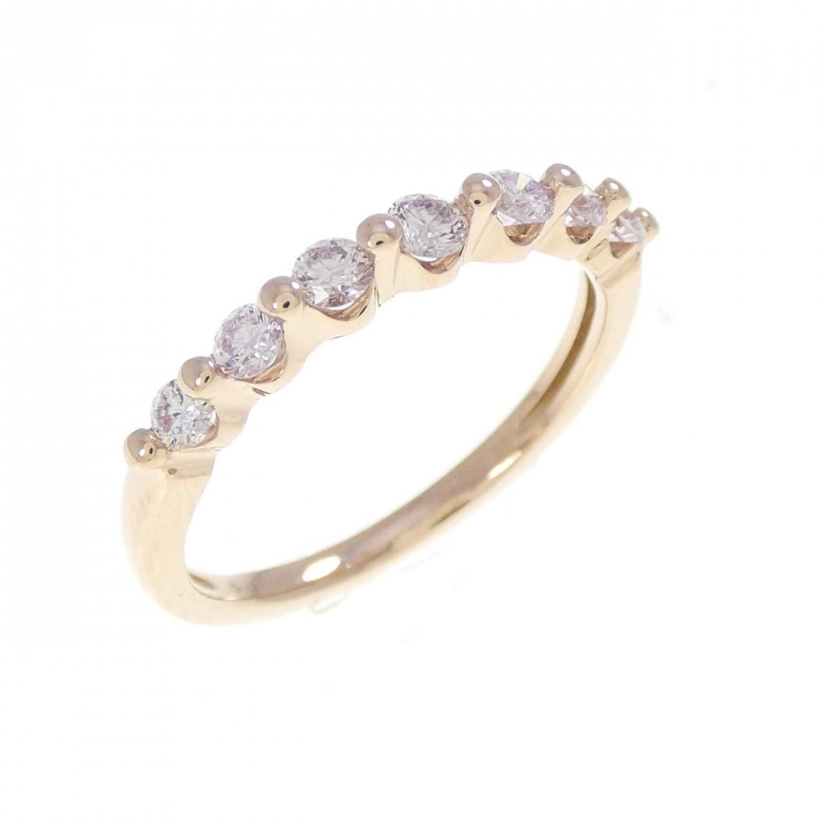 ジーエスティービー ピンクダイヤモンド リング 0.32CT【中古】