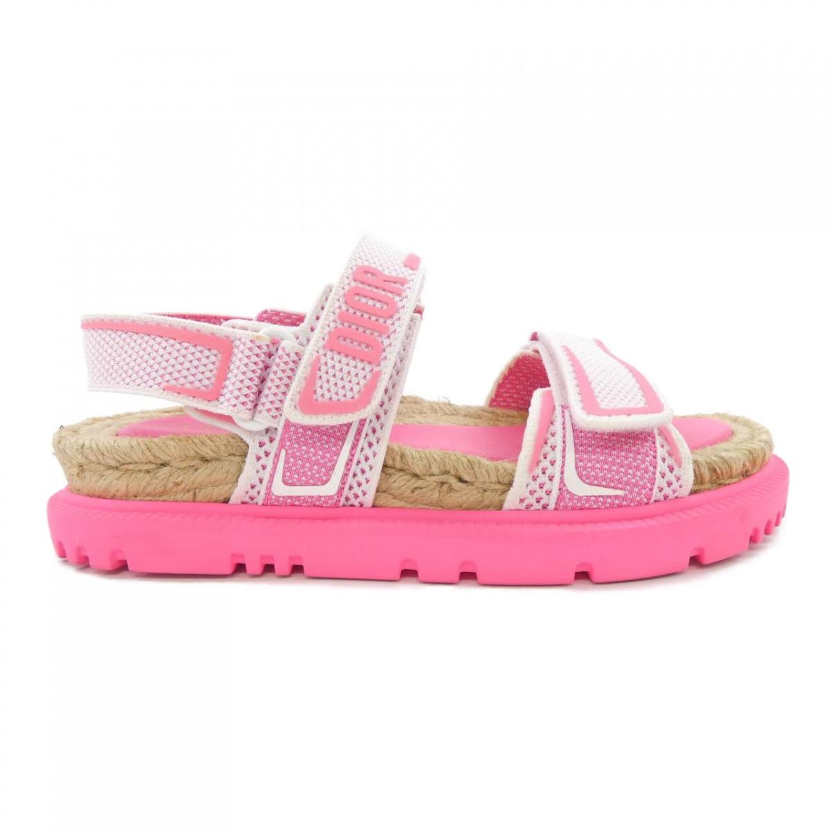 ディオール CHRISTIAN DIOR エスパドリーユ DIORACT ディオールアクト サンダル【中古】