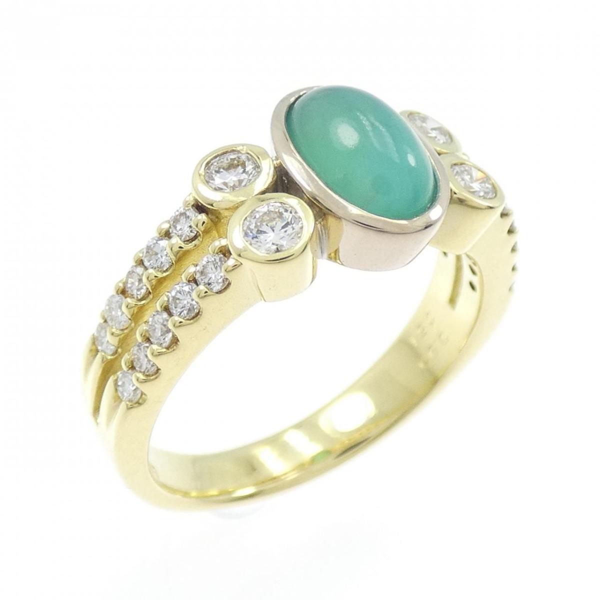 K18YG/K18WG オパール リング 0.90CT【中古】｜KOMEHYO ONLINESTORE 店