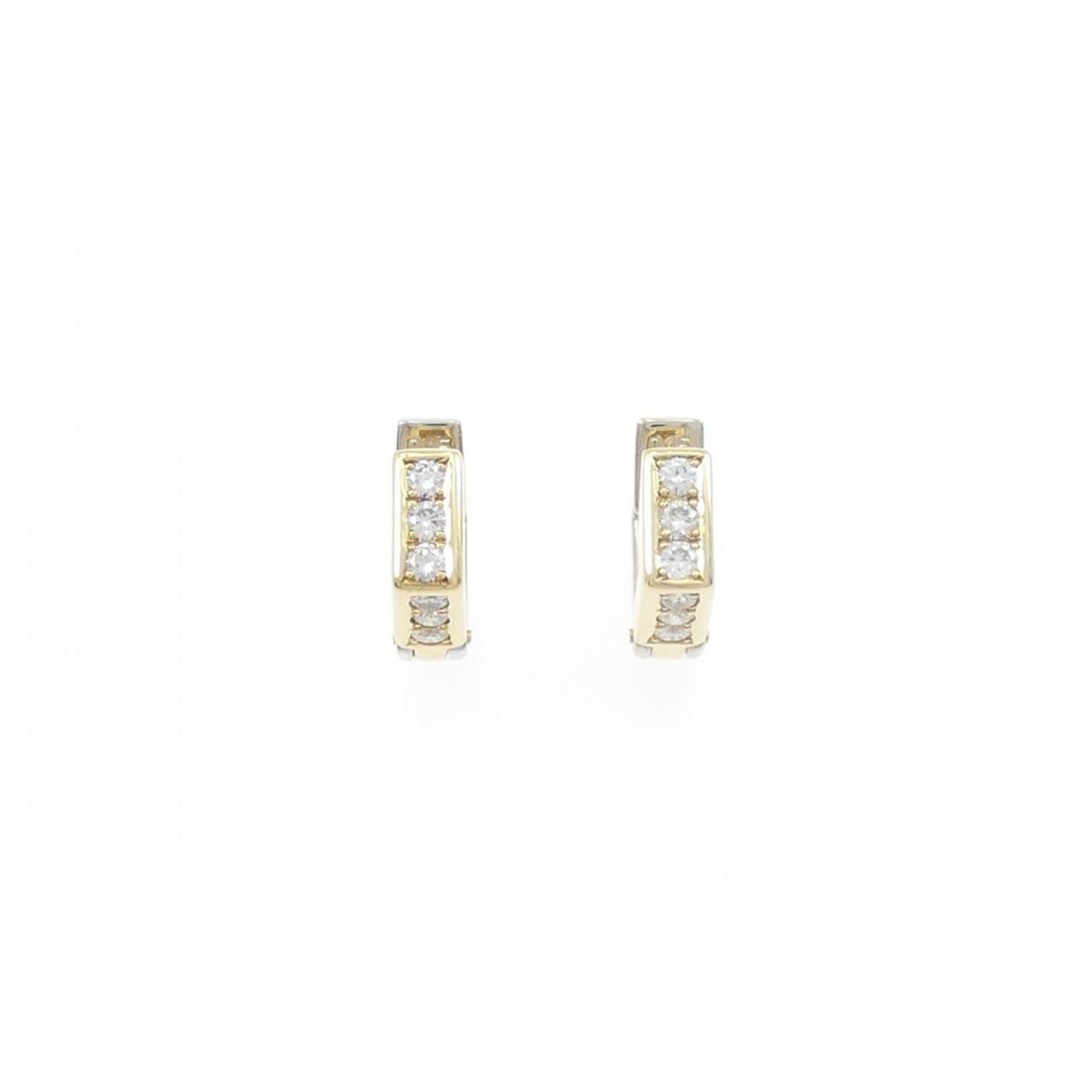 K18YG/K18WG ダイヤモンド ピアス 0.30CT【中古】｜KOMEHYO ONLINESTORE 店