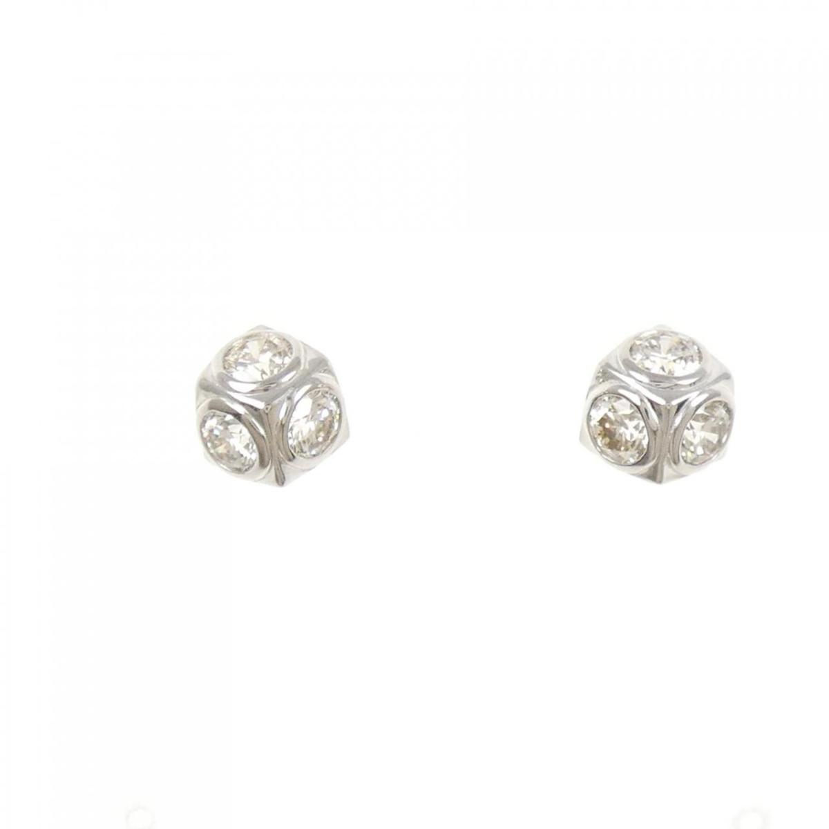 PT900 ダイヤモンド ピアス 1.12CT【中古】|KOMEHYO ONLINESTORE 店