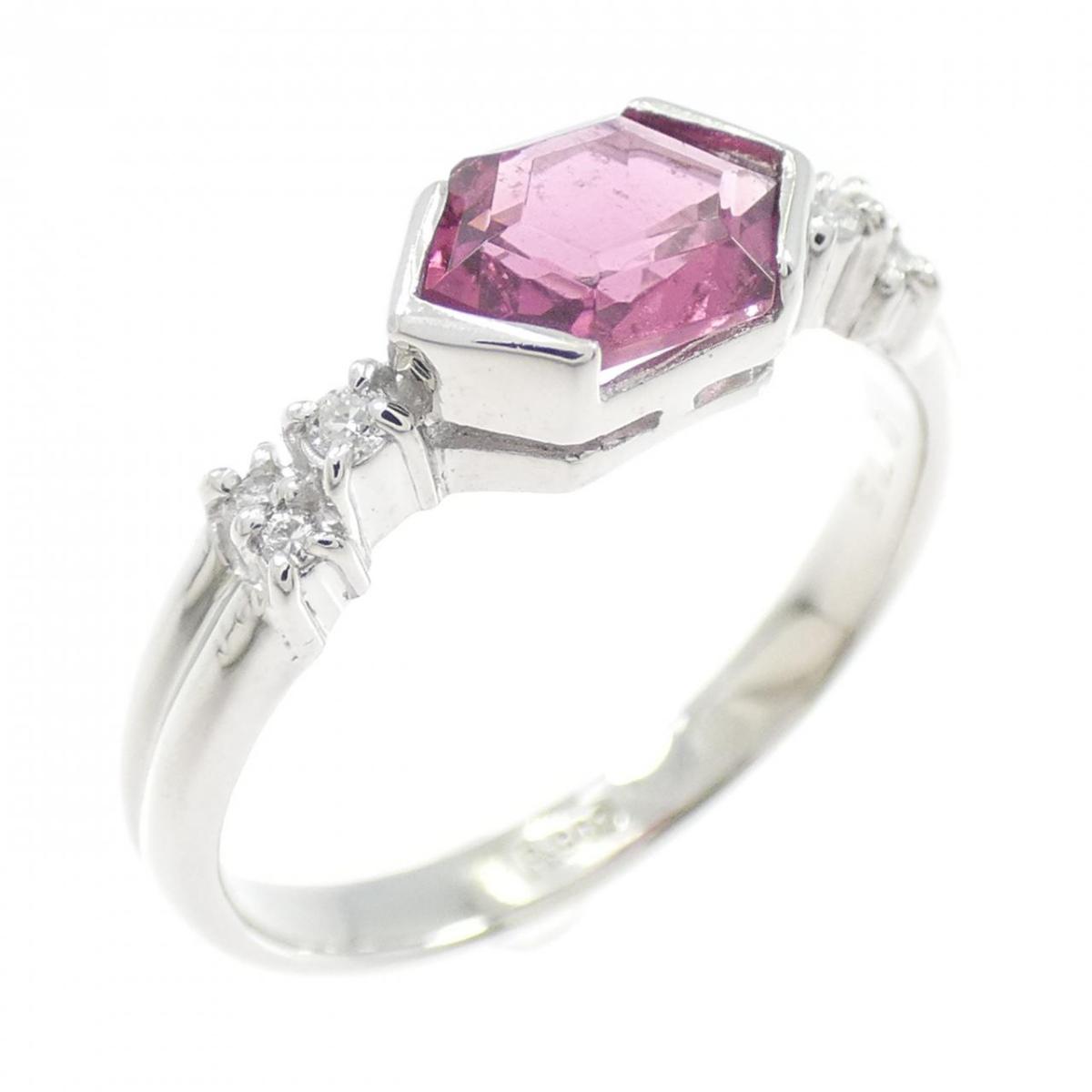PT900 トルマリン リング 0.75CT【中古】