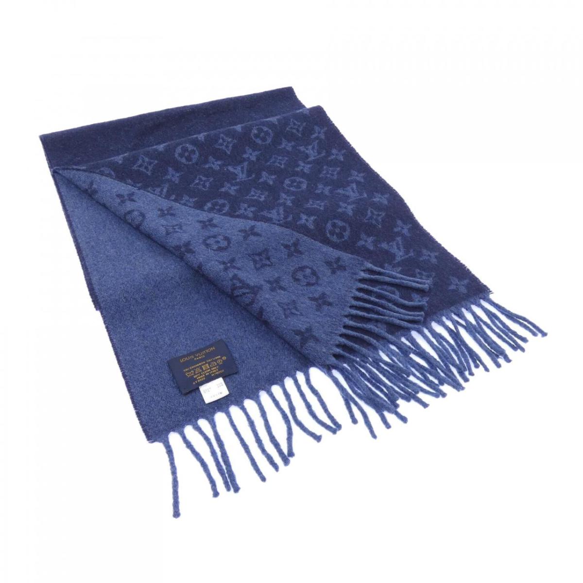 ルイヴィトン LOUIS VUITTON モノグラム グラディエント M70257 MUFFLER【中古】