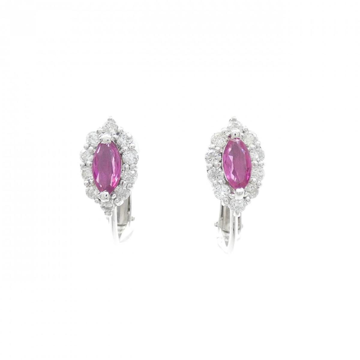 K14WG ルビー イヤリング 0.61CT【中古】｜KOMEHYO ONLINESTORE 店