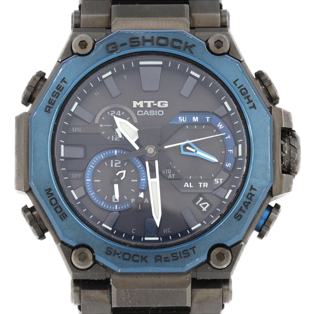 カシオ G-SHOCK･MTG 電波時計 MTG-B2000B-1A2JF SS ソーラークォーツ【中古】｜KOMEHYO ONLINESTORE 店