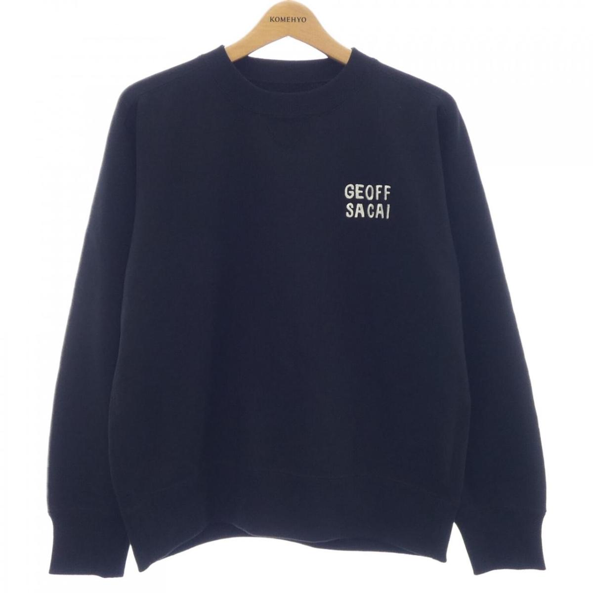 サカイ SACAI geoff sacai Embroidery Pullover 26-01127S UNISEX スウェット【中古】｜KOMEHYO ONLINESTORE 店