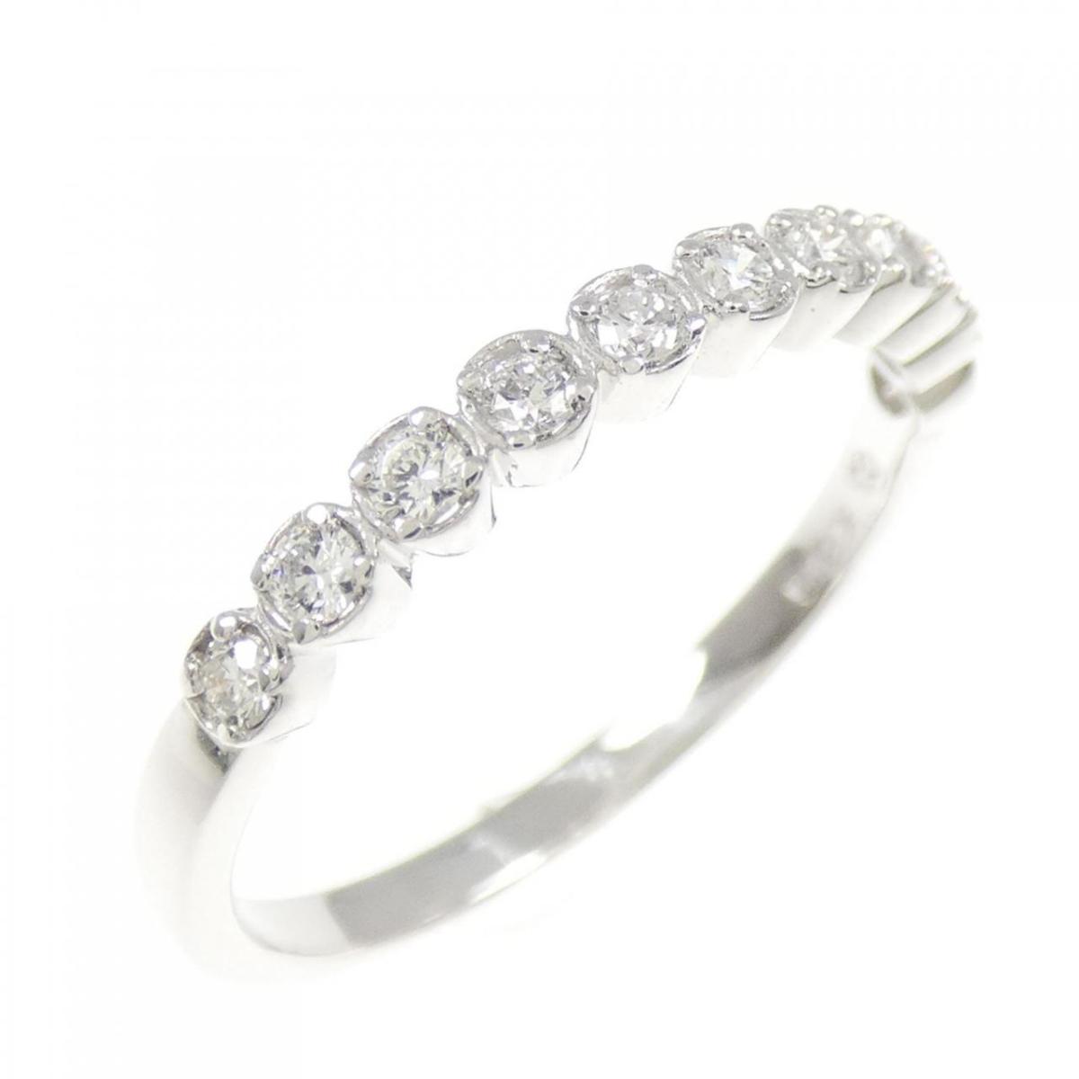 K18WG ダイヤモンド リング 0.20CT【中古】