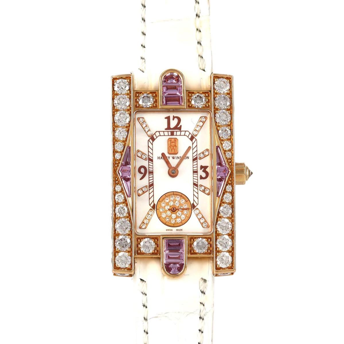 ハリーウィンストン アヴェニュークラシックオーロラ PG/D・PS 310LQR PG・RG クォーツ【中古】|KOMEHYO ONLINESTORE 店