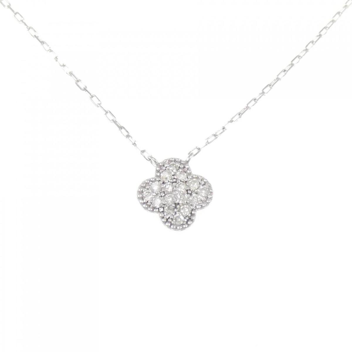 アガット ダイヤモンド ネックレス 0.08CT【中古】