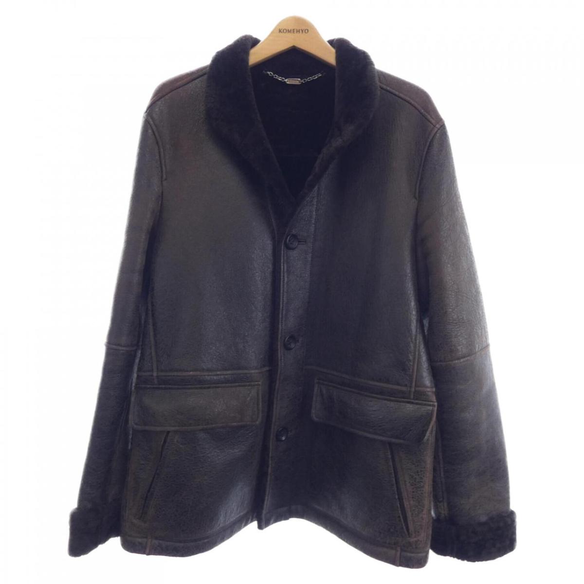 ロエベ LOEWE ムートンコート【中古】