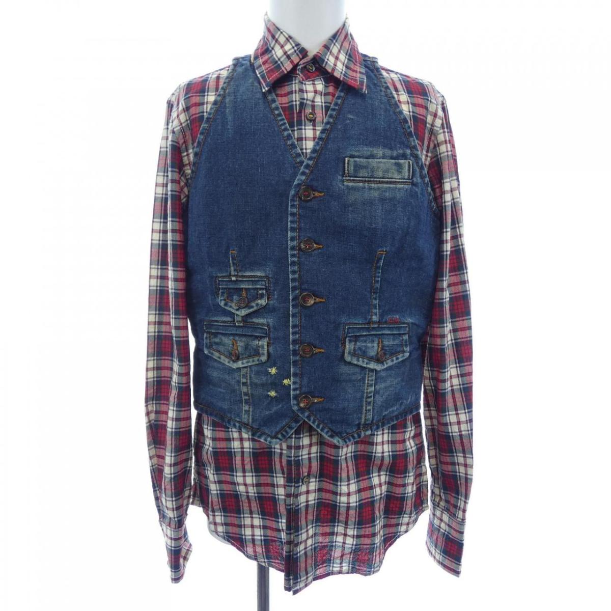 【ヴィンテージ】ディースクエアード DSQUARED2 シャツ【中古】