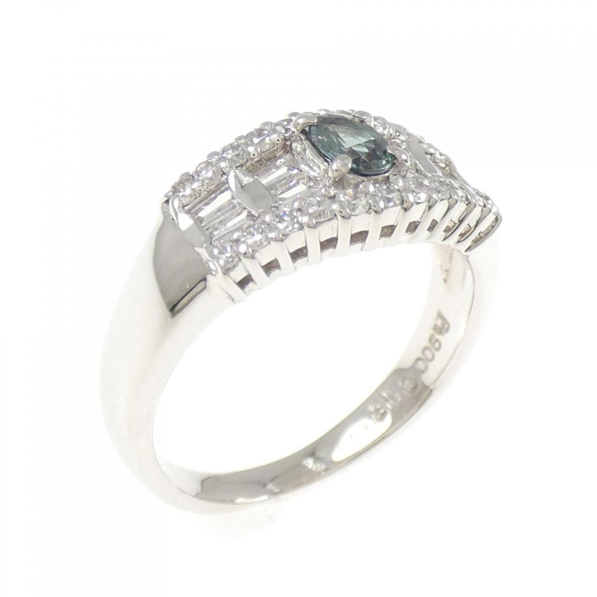 PT900 アレキサンドライト リング 0.18CT【中古】｜KOMEHYO ONLINESTORE 店