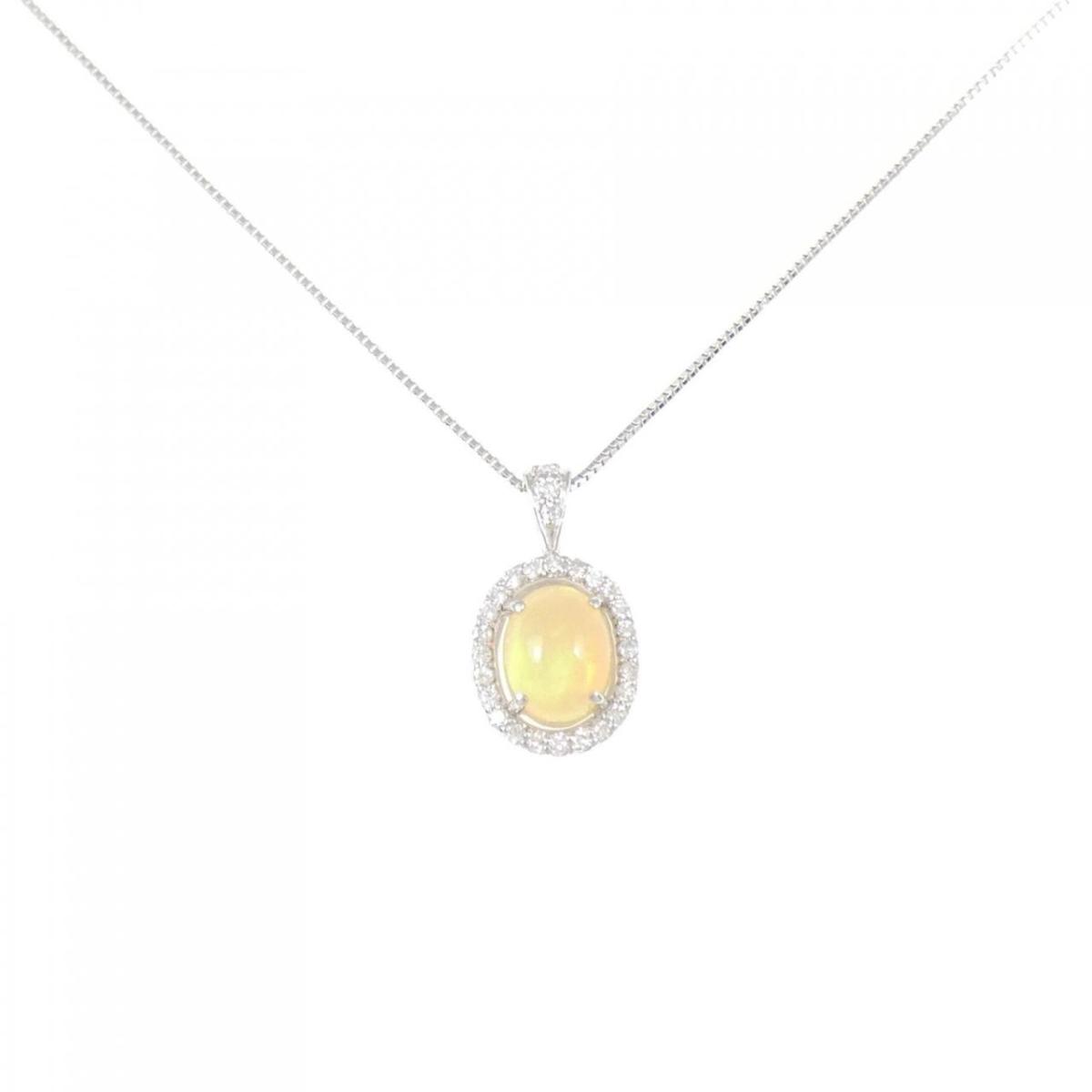 K18WG オパール ネックレス 1.17CT【中古】｜KOMEHYO ONLINESTORE 店