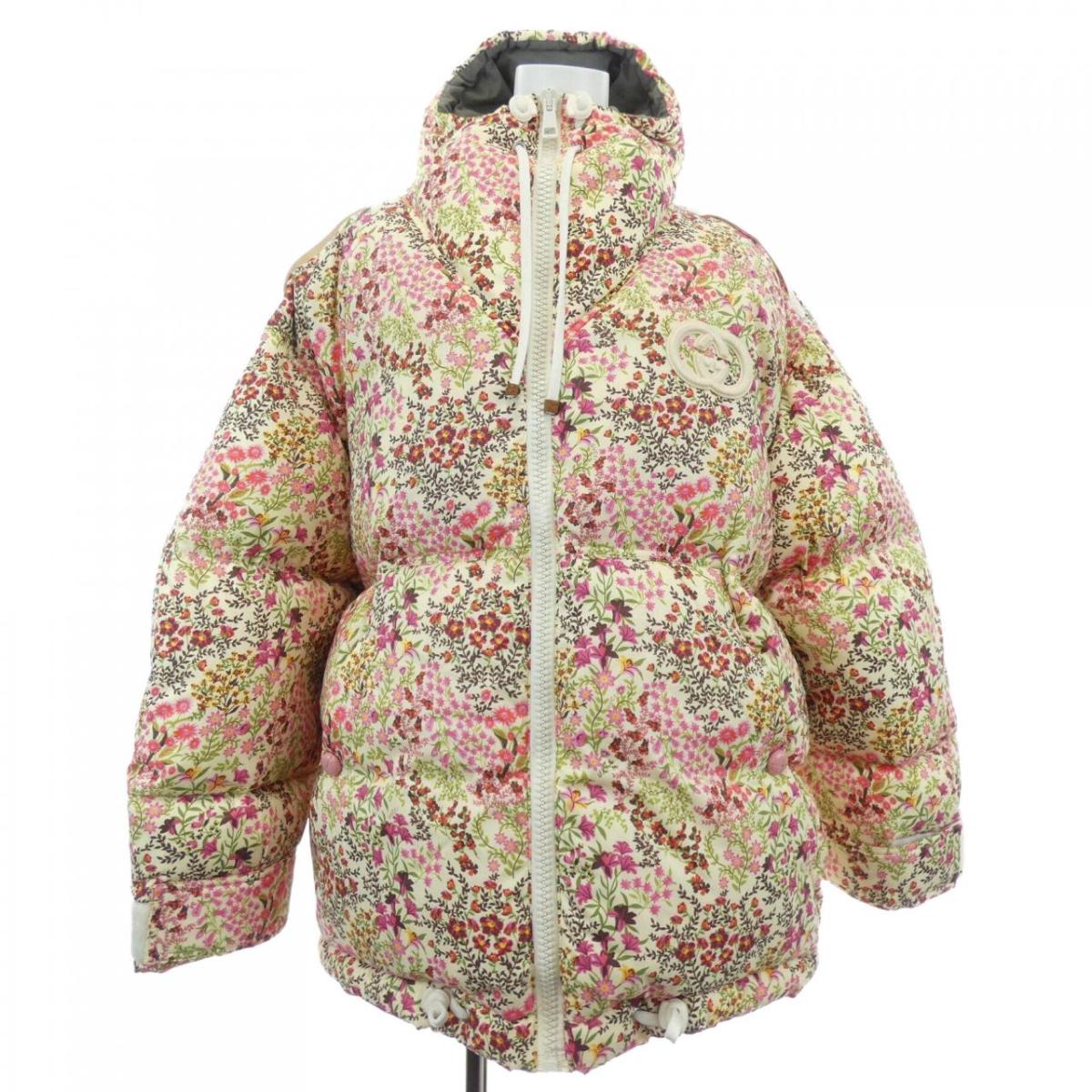 お値下げ中！GUCCI ピンク ダウンコート 18/24m 【公式通販】