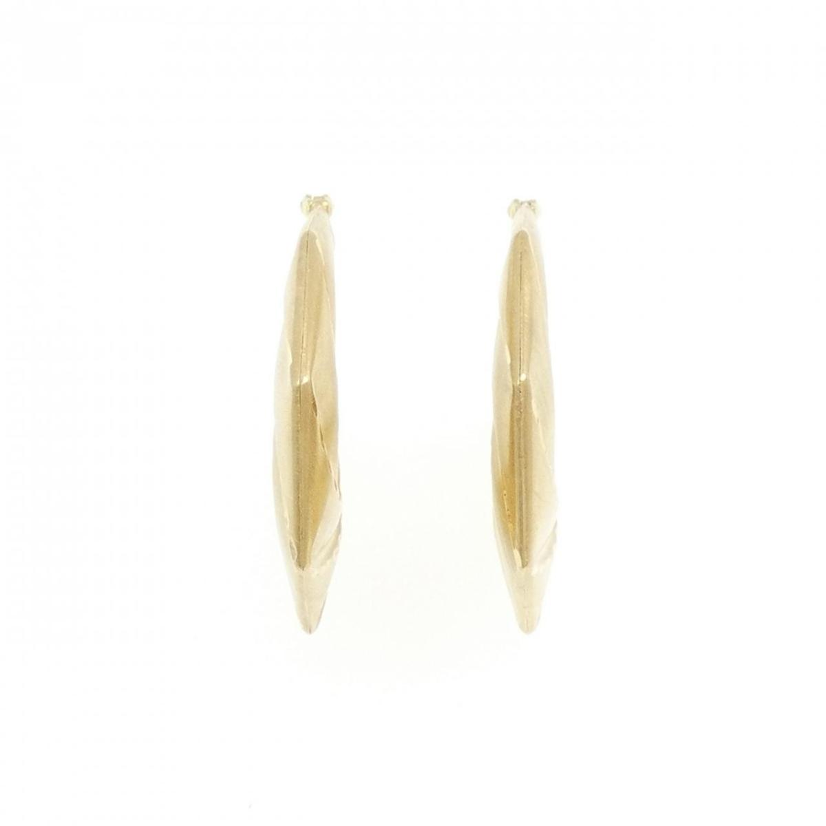 K18YG ピアス【中古】