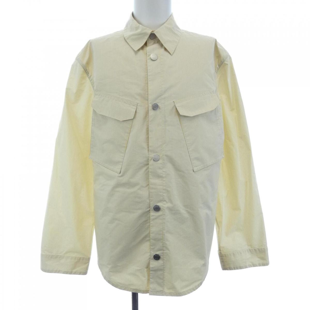エルメス HERMES プリント シルクブレンドジャージー Tシャツ *41-5514 シャツ【中古】