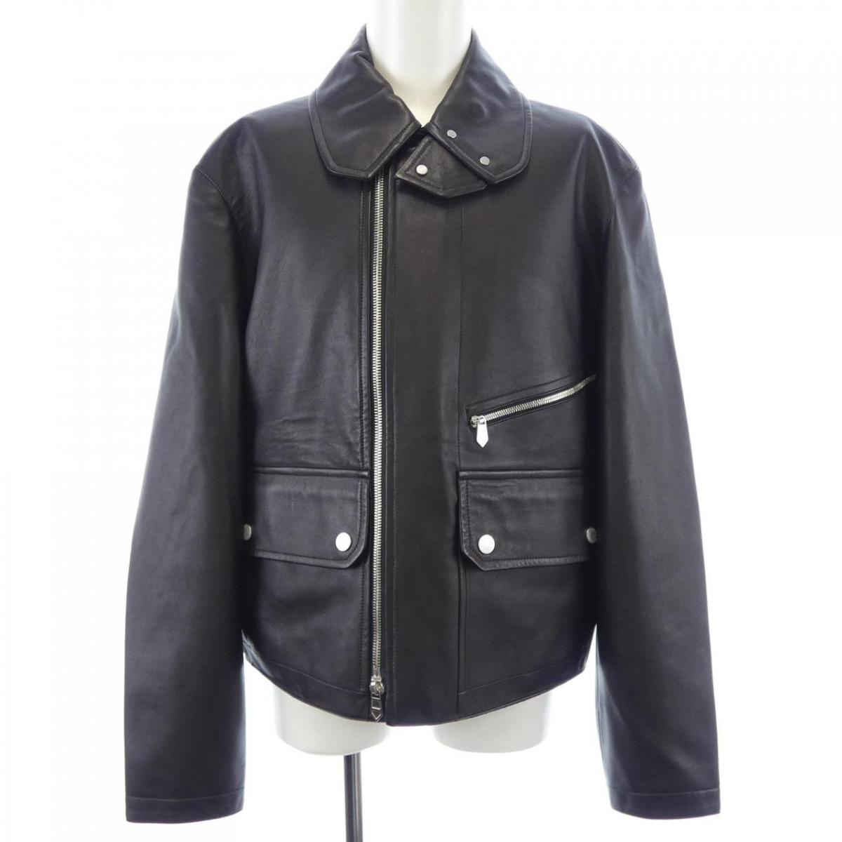 エルメス HERMES *32-5011 なめし革上衣【中古】