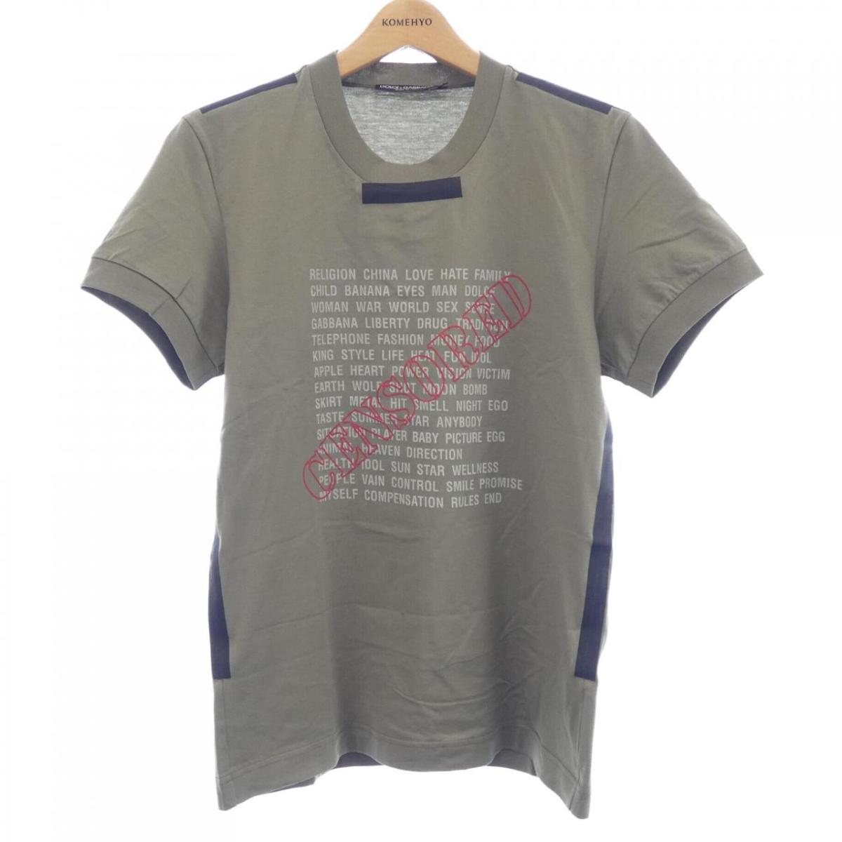 ドルチェアンドガッバーナ DOLCE&GABBANA Tシャツ【中古】