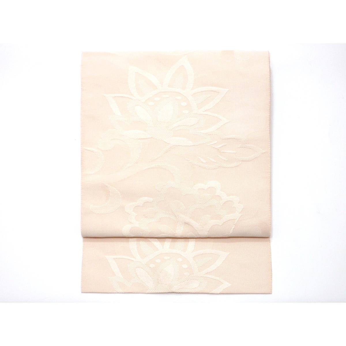 【未使用品】名古屋帯　河村つづれ　全通柄【中古】