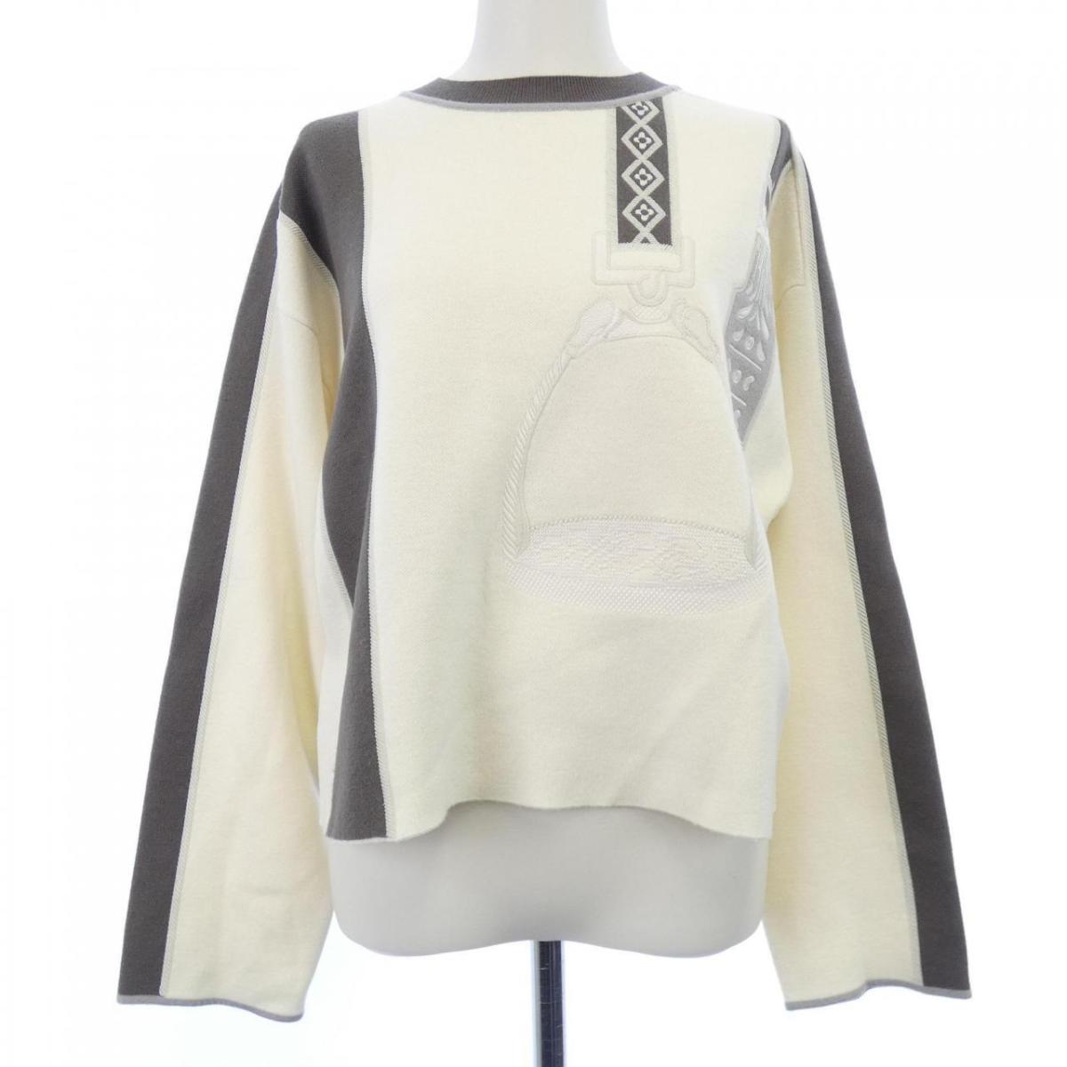 エルメス HERMES ETRIERS STIRRS 4E2653D5 編み物【中古】