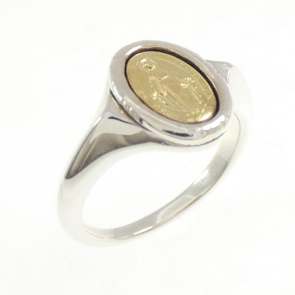 エスジェーエックス 750YG/925 リング【中古】