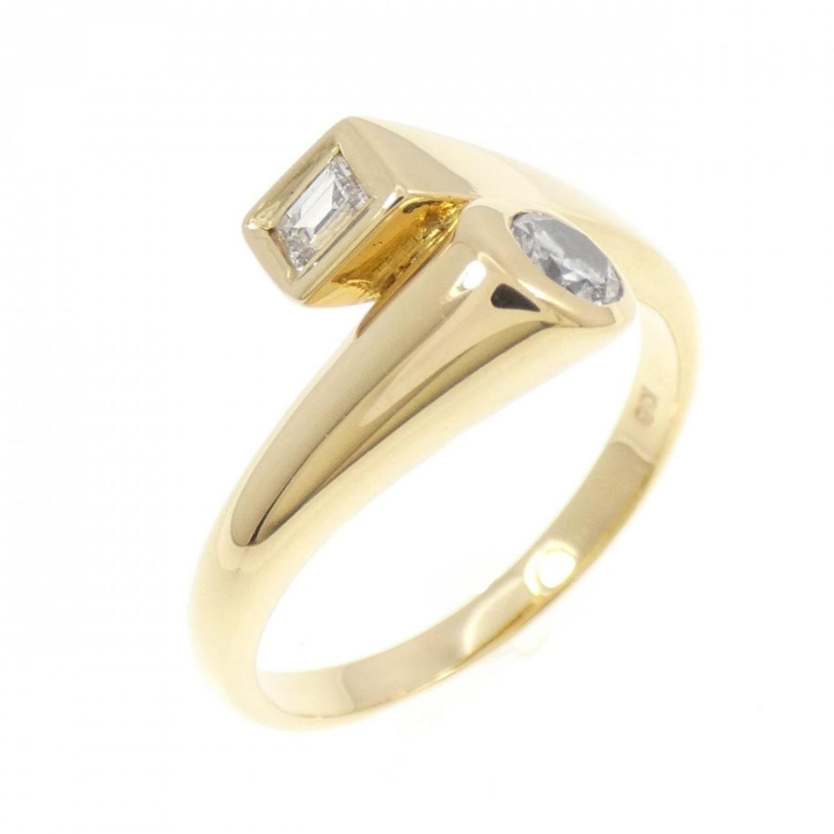 K18YG ダイヤモンド リング 0.29CT【中古】|KOMEHYO ONLINESTORE 店