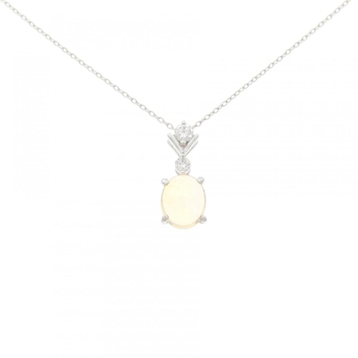 K18WG オパール ネックレス 1.13CT【中古】｜KOMEHYO ONLINESTORE 店