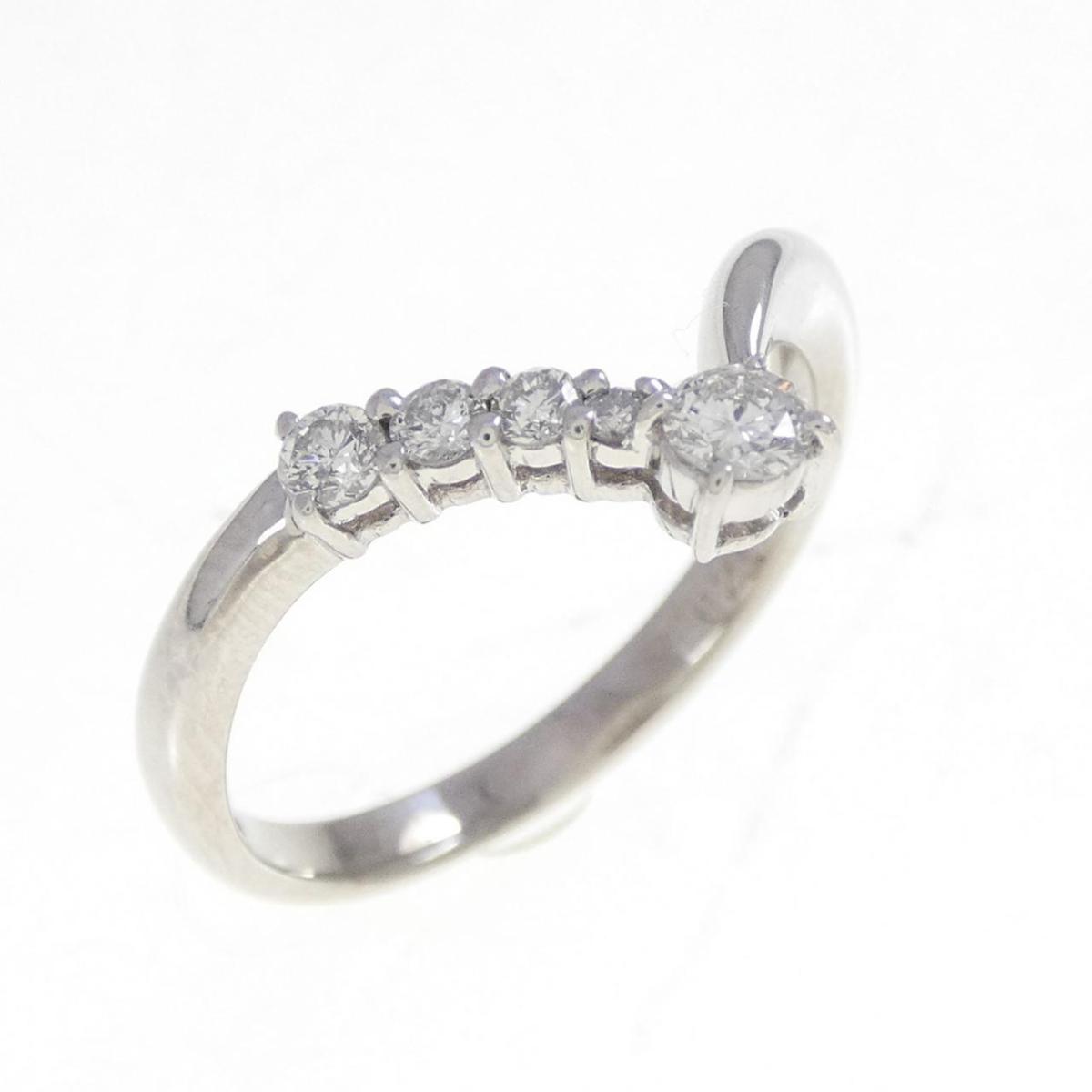 PT900 ダイヤモンド リング 0.20CT【中古】