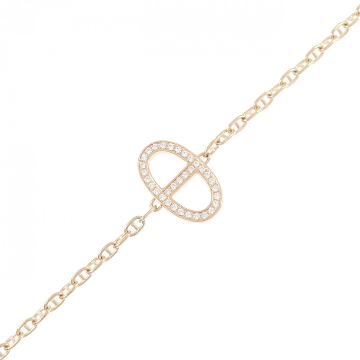 エルメス シェーヌダンクル コントゥール ブレスレット【中古】
